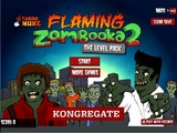 Flash ���� Flaming Zombooka 2 Level Pack���� ����� 2 ����� ������