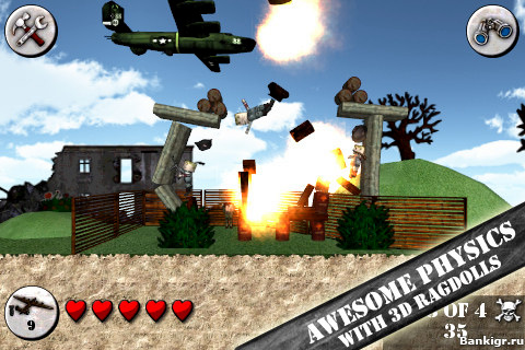 Flash ���� Angry World War 2 �������� 4