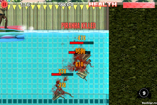 Flash ���� Piranha 3DD: The Game �������� 3