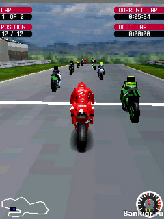Flash ���� Moto GP 07 3D �������� 2