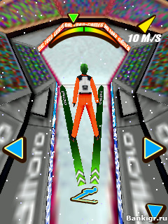Flash ���� ������ c ��������� 2011 3D (Ski Jumping 2011 3D) ��������� �������� 4