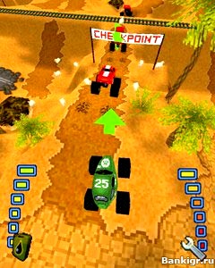 Flash ���� 4x4 Monster Trucks 3D �������� 4