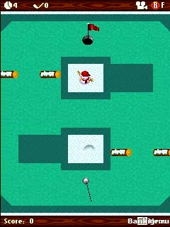 Flash ���� ����-�����: ����  (Mini Golf Winter) �������� 4