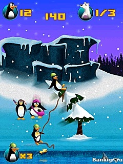 Flash ���� Crazy Penguin Assault �������� 3