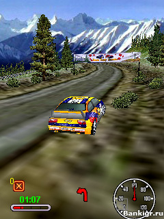 Flash ���� ������� ����� � ������  (Snow Rally Canada 3D) �������� 3