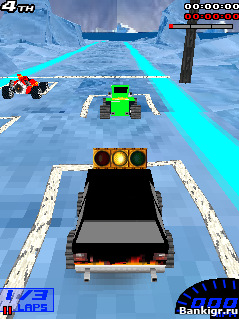 Flash ���� ��������� ����� 3D ����������� (Flame Racing 3D MOD) �������� 3