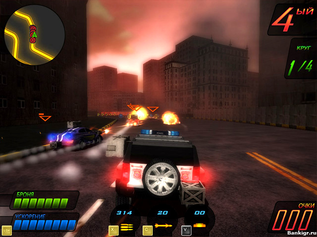Игры Смертельные Гонки 3
