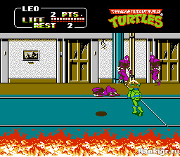 Flash ���� Teenage Mutant Ninja Turtles II - The Arcade Game �������� 2