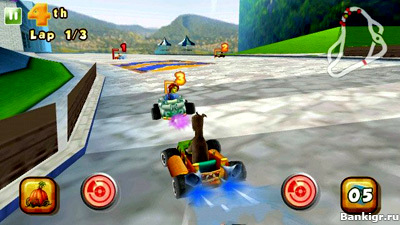 Flash ���� ����: ������� (Shrek Karting HD) �������� 2