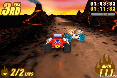 Flash ���� ����������� ���� 3D (Burning Tires 3D) �������� 3