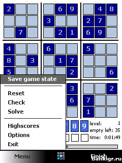 Flash ���� Sudoku Mobile v0.7 ������ �������� 2