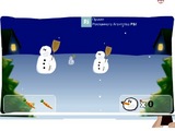 Flash  Snowman fight