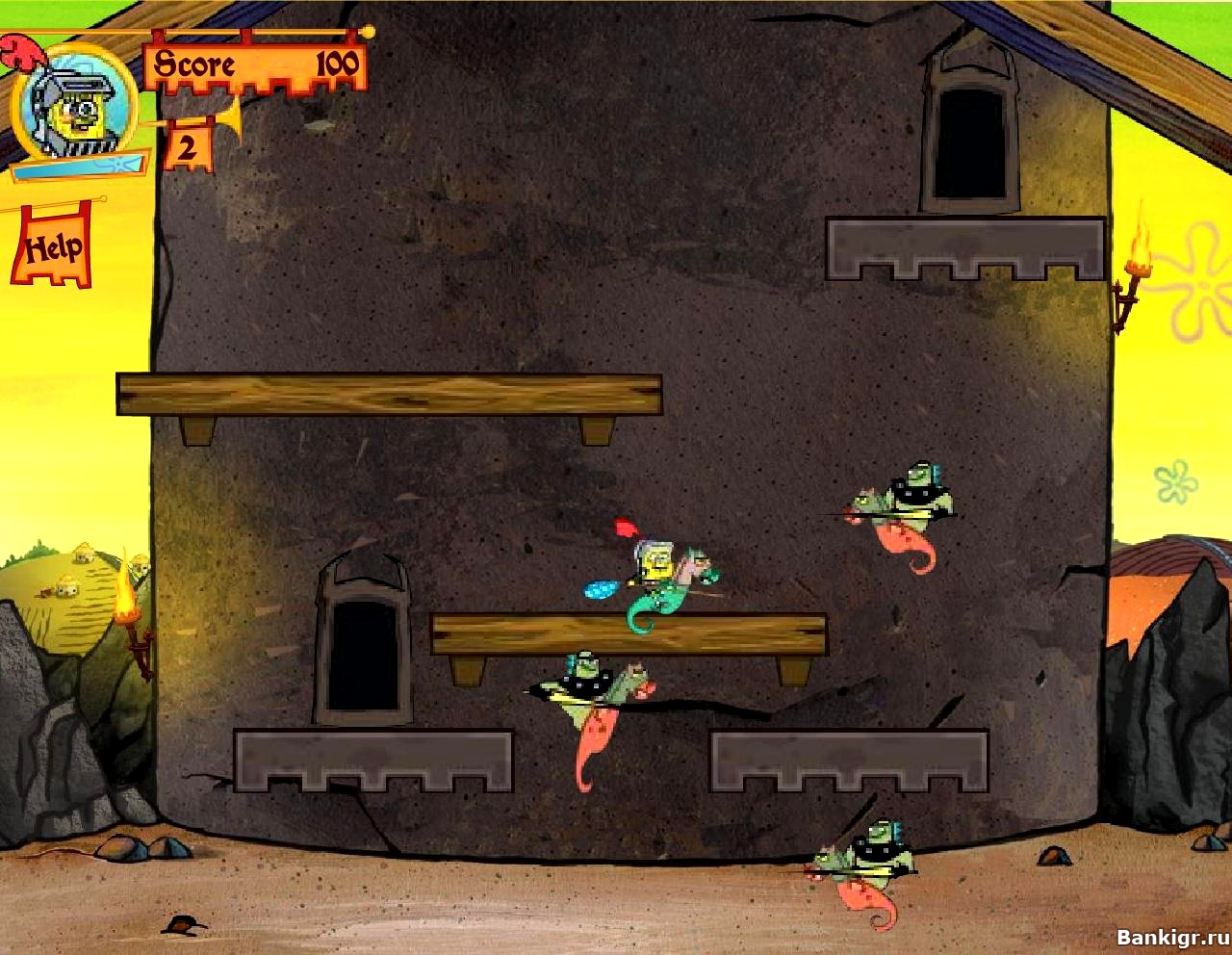 игры на двоих губка