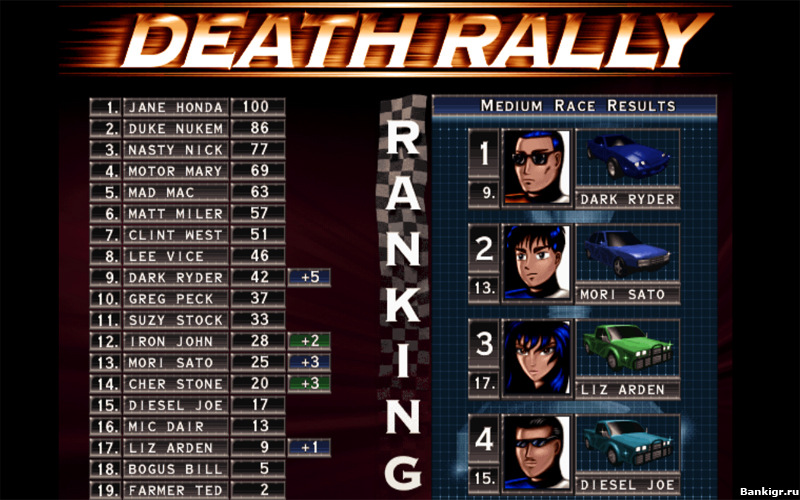 Flash  Death Rally for Windows XP  3