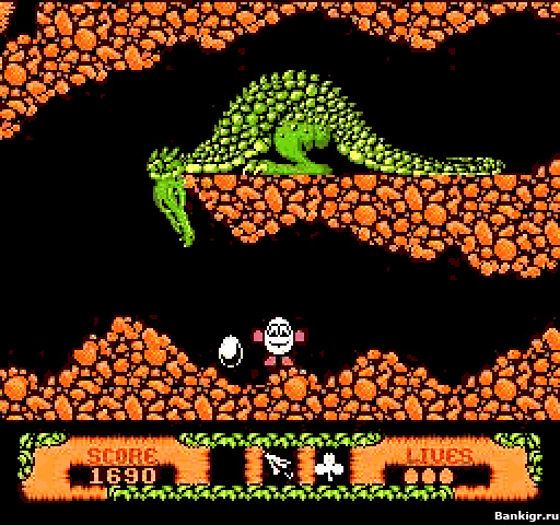Fantastic adventures of dizzy nes карта